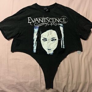 Bershka Black Graphic Tee